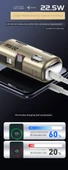 Wekome Capsule Mini 5000mAh Taşınabilir Şarj Aleti - Obsidyen Gece Siyahı - 8