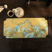 Çin Tarzı Emici Çay Matı - Jiangshan-Qunyue 20x45cm - 1