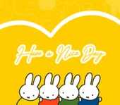 Miffy Desenli Banyo Paspası - 60x90 cm - Miffy Anıları - 10