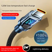 120W USB Data Kablosu - 2 Metre - Çift Akıllı Çip thumbnail 3