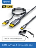 Micro HDMI - Type-C Bilgisayar AR Gözlük Kablosu - 2