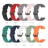 Xiaomi Watch S1 Uyumlu Silikon Kordon - Safir Mavisi - 3