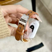 Xiaomi Bileklik 9 Kordonu - Sevimli Ayı Desenli - Kayısı/Kahverengi - 2