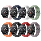 Xiaomi Watch S1 Uyumlu Silikon Kordon - Safir Mavisi - 6