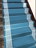 Kendinden Yapışkanlı Kaymaz Merdiven Halısı - Orta Avrupa Kırmızı - 1.2 Metre - 4