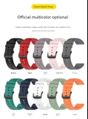 Xiaomi Watch S1 Uyumlu Silikon Kordon - Safir Mavisi - 9