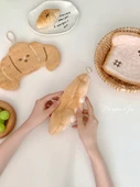Yiyecek Temalı Nakışlı Mutfak Asma Havlusu - Tost - 5