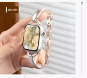 Paslanmaz Çelik Apple Watch Kordon - iwatch 1-9/se 42/44/45mm Gümüş - 10