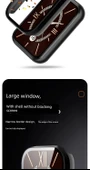 Xiaomi Bileklik 8 Pro Uyumlu Mürekkep Mavi PC Kılıf ve Temperli Film - 10