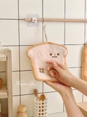 Yiyecek Temalı Nakışlı Mutfak Asma Havlusu - Tost - 2