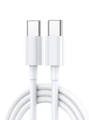 Çift Type-C Data Kablosu 120W - 2m - E-Marker Çip - 3