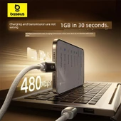 2'li Star Titanyum 1m USB Hızlı Şarj Dijital Ekranlı Kablo - 5