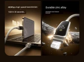 2'li Star Titanyum 1m USB Hızlı Şarj Dijital Ekranlı Kablo - 9