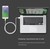 Android Micro USB Data Kablosu - 5A Hızlı Şarj - 0.25M - 2'li Paket - 2