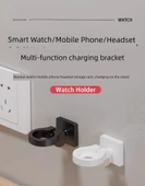 Duvara Monte Şarj Braketi - Beyaz - Apple Watch için - 9