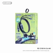1.2m Siyah 3'ü 1 Arada Hızlı Şarj Kablosu - Lightning, Micro USB, USB-C ve Apple Watch Uyumlu - 7