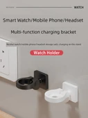 Duvara Monte Şarj Braketi - Siyah - Apple Watch için - 6