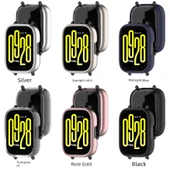 Redmi Watch 5 Lite Koruyucu Kılıf - Siyah - Kesik Tasarım - 4