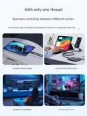 100W USB-C - USB-C Kablo - 1.5 Metre - Tungsten Altın - 20Gbps - 4K - 6