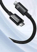 100W USB-C - USB-C Kablo - 1.5 Metre - Tungsten Altın - 20Gbps - 4K - 8