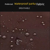 Su Geçirmez PVC Mutfak Önlüğü - Bordo - Kalın Parka H Model - 4
