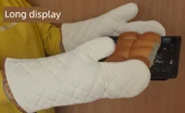 Isıya Dayanıklı Fırın Eldiveni - Büyük Boy 2 (Astarlı, Pamuksuz) - 11