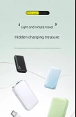 22.5W 10000mAh Taşınabilir Hızlı Şarj Powerbank - Diş Yeşili - 9