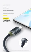 100W USB-C - USB-C Şarj Kablosu - Mor 1.2m (Bir Alana Bir Bedava) thumbnail 11