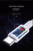 Type-C Data Kablosu - 2.0 Metre - PD100W Hızlı Şarj - İki Adet - 10