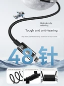 USB-C - Lightning Hızlı Şarj Kablosu - Nebula Mor 2m (PD20W) - 4