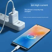 120W Type-C Hızlı Şarj Kablosu - 1.5m İki Adet (Model 1) - 4