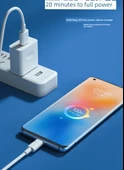 120W Type-C Hızlı Şarj Kablosu - 1m Tek Paket (Model 1) - 2