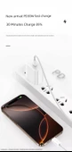 iPhone 8-14 için 20W Güç Adaptörü + 1.0m PD Hızlı Şarj Kablosu - 7