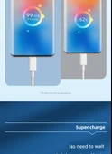 120W Type-C Hızlı Şarj Kablosu - 1.5m İki Adet (Model 1) - 9