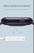 Apple Watch Kablosuz Şarj Aleti - Lightning - 2m Apple PD Kablo - 10