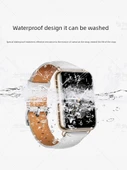 Huawei Watch Fit/NEW/Elegant Deri Kordon - Gümüş Konnektör - Kahve - 2