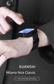 Xiaomi Bileklik 9Pro Milanese Manyetik Metal Kordon - Grafit Grisi Çift Bölmeli - 6
