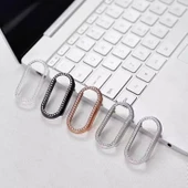Xiaomi Bileklik 9 Seramik Özel Rose Gold Elmas Kaplama Yarım Kapak Kılıf - 4