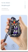 Çocuk Akıllı Saat Boyun Askısı Kılıfı - Gundam Siyah - Xiaoxun T5/YES3/X5/YES3pro thumbnail 11