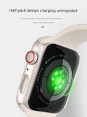 Apple Watch ultra/2 49mm için Entegre Koruyucu Film Kılıf - Şeffaf - 6