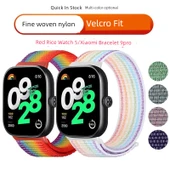 Xiaomi Bracelet 8Pro/9Pro Uyumlu Limon Yeşili Naylon Örgü Kordon - 2