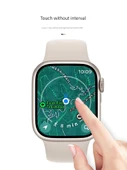 Apple Watch ultra/2 49mm için Entegre Koruyucu Film Kılıf - Şeffaf - 4