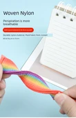 Xiaomi Bracelet 8Pro/9Pro Uyumlu Limon Yeşili Naylon Örgü Kordon - 8