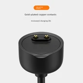 Xiaomi Bileklik 5/6/7 Siyah Şarj Kablosu + Şarj Başlığı - 4