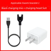 Xiaomi Bileklik 2 Siyah Şarj Kablosu + Şarj Başlığı - 1