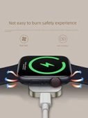 Apple Watch Hızlı Kablosuz Manyetik Şarj Başlığı - Metal Kasa USB - 5