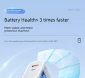 45W PD Hızlı Şarj Aleti - 2m PD30W Kablo - 1 Alana 1 Bedava - 8