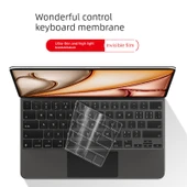 2018 ~ Yeni 12.9 inç iPad Pro Klavye - Siyah Antibakteriyel Film - 2