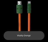 USB-C - USB-C 65W Hızlı Şarj Data Kablosu 1m - Canlı Turuncu - 1