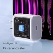 iPhone 16e için 30W USB-C PD Hızlı Şarj Aleti - 1.5 Metre Kablolu (2 Adet) - 2